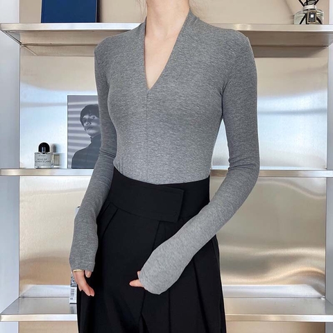 Áo cổ V tay dài-TN5.0807