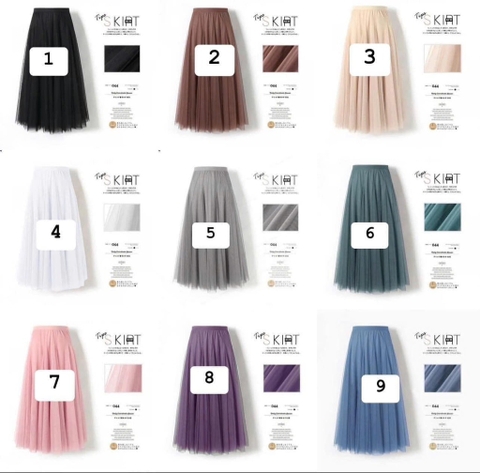 Chân váy voan-R17.2607.25