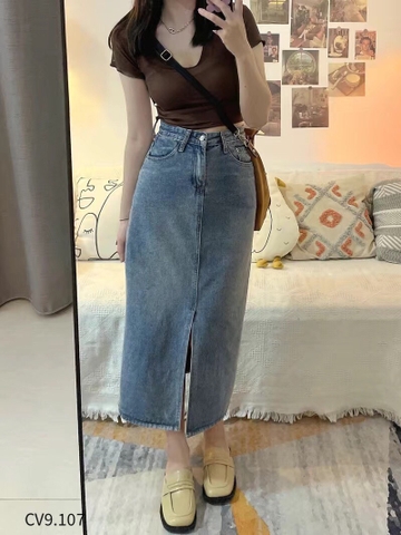 Chân váy jean dài-TN9.1307