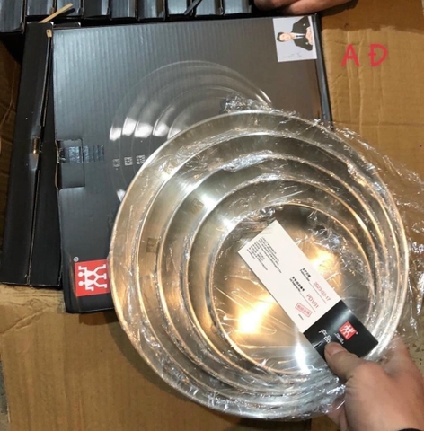 Bộ 5 đĩa inox hãng ZWIING99- R18.1305