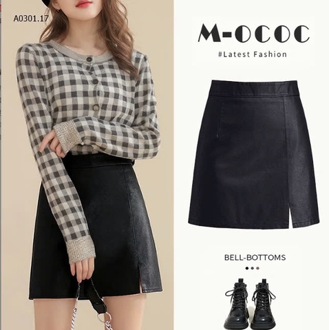 Chân váy da-R12.0101.25