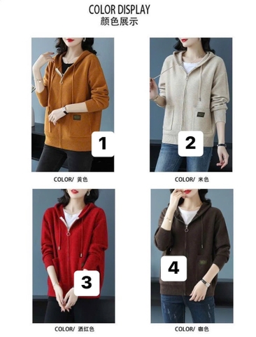 Áo len kéo khoá-R8.0301.24