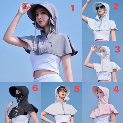 Mũ chống nắng choàng vai-TN7.0707