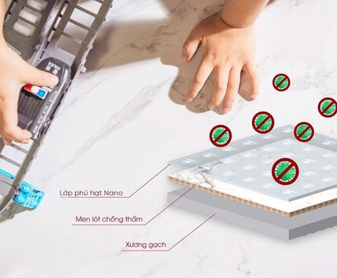 Tìm hiểu những ưu điểm của dòng gạch kháng khuẩn