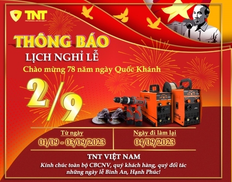 Thông Báo lịch nghỉ lễ 2/9/2023