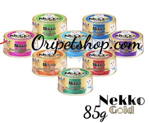 Pate Nekko Gold Cho Mèo Lon 85g