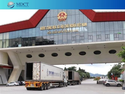 Vietnam border gate customs clearance situation at the end of April 2024