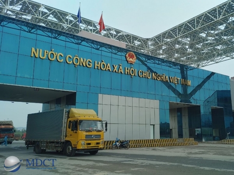 Vietnam border gate customs clearance situation in early April 2024