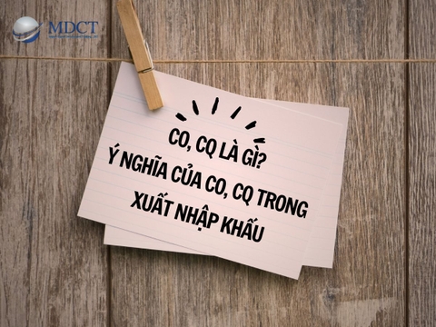 CO, CQ LÀ GÌ? Ý NGHĨA CỦA CO, CQ TRONG XUẤT NHẬP KHẨU