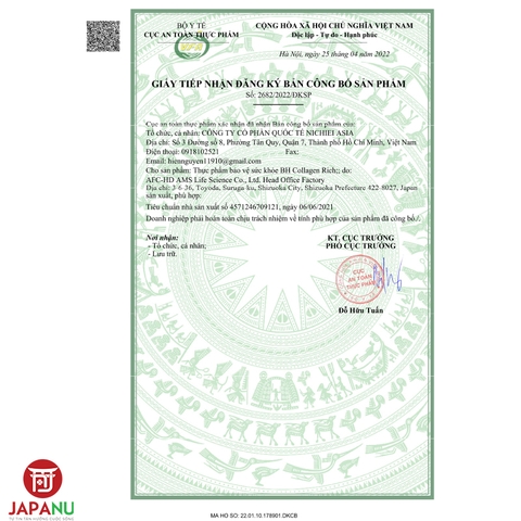 Bột uống Beautiful Collagen Habit Rich Đẹp Da 30 gói