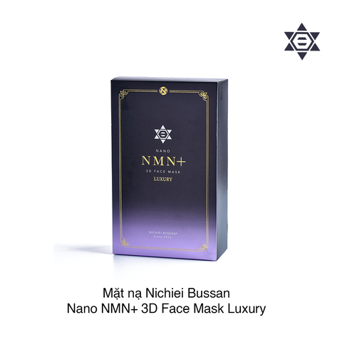 Mặt Nạ Nano NMN 3D Face Mask Luxury - Hộp 8 Miếng