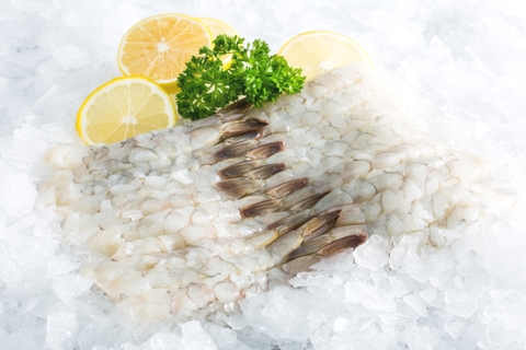 Tôm thẻ Nobashi 400g - Khay 20 con (chuẩn Sashimi)