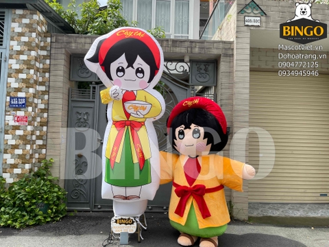 Rối hơi quảng cáo cô tấm