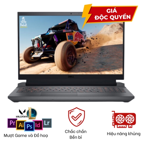 Dell Gaming G15 5530 (Core i5/ i7 13650HX, RAM 16GB, SSD 512GB, NVIDIA RTX 4060 8GB, Màn 15.6 inch FHD 120/165Hz)