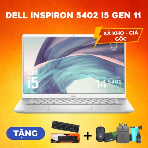 Dell Inspiron 14 5402 (core i5-1135G7/ Ram 16GB/ SSD 512GB/ Màn 14 inch Full HD)