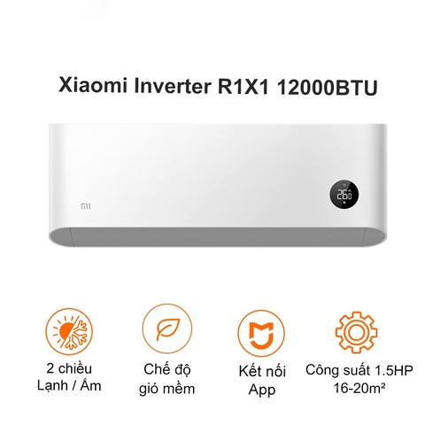 Điều hoà (máy lạnh) 2 chiều Xiaomi Mijia Inverter R1X1 – KFR-35GW/12000 BTU