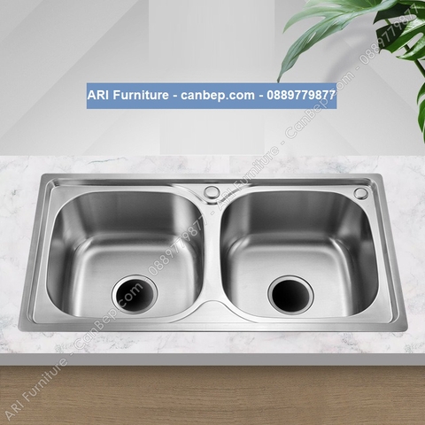 Chậu Rửa Chén 82x45cm - inox 304