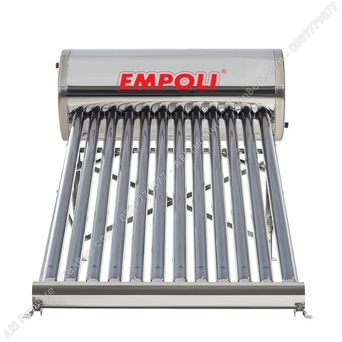 Máy Nước Nóng Năng Lượng Mặt Trời Empoli 120 Lít (12 Ống) inox 304