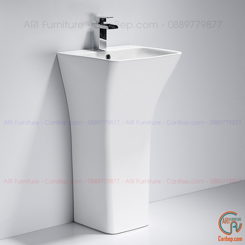 Lavabo Trụ Đứng LP111 Trắng