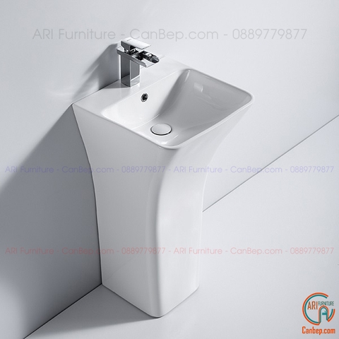 Lavabo Trụ Đứng LP111 Trắng