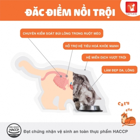 Thức Ăn Hạt Cho Mèo Cat'S Eye Kitten&Cat - Bao 13,5Kg