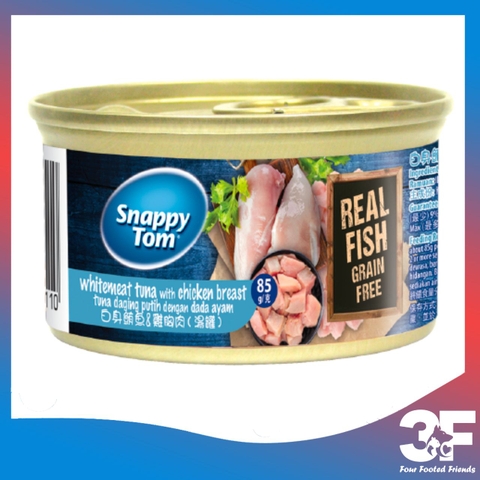 Pate Snappy Tom Cho Mèo Trên 2 Tháng Tuổi Lon 85Gr