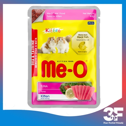 Pate Thức Ăn Ướt Cho Mèo Me-O - Gói 85gr Nhiều Mùi Vị