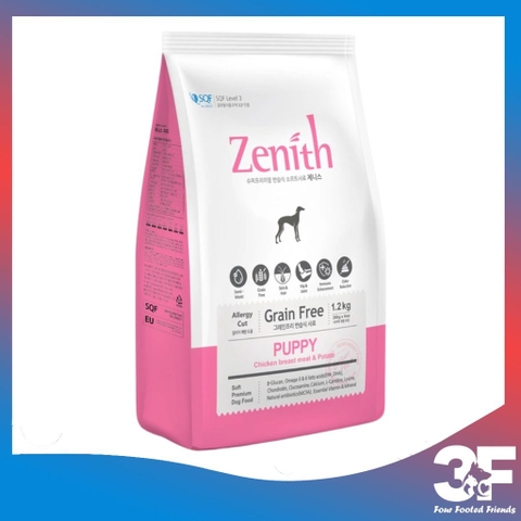 Thức Ăn Hạt Mềm Cho Chó Con Zenith Puppy Vị Gà