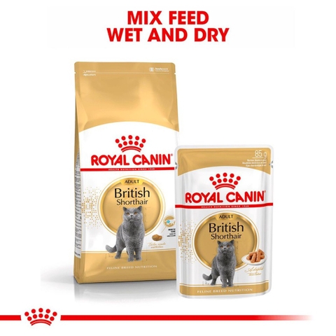 Pate Royal Canin British Short Hair Cho Mèo Anh Lông Ngắn - Gói 85G