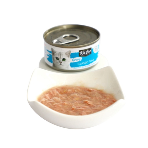 Pate Thức Ăn Ướt Cho Mèo Dạng Sốt Kit Cat Gravy - Lon 70G