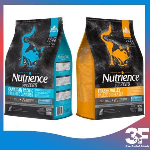 Thức Ăn Hạt Sấy Lạnh Thịt Tươi Cao Cấp Cho Mèo Nutrience Subzero Đến Từ Canada