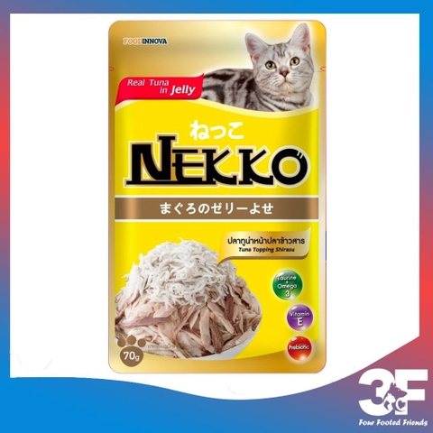 Pate Nekko Jelly Cho Mèo Trưởng Thành Từ 6 Tháng Tuổi Gói 70g