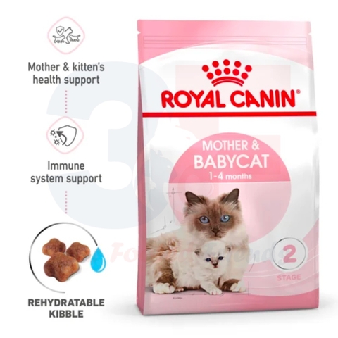 Thức Ăn Hạt Cho Mèo Đang Mang Thai Và Mèo Con Royal Canin Mother & Babycat