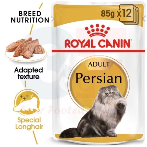 Thức Ăn Ướt Dành Cho Mèo Ba Tư Tưởng Thành: Royal Canin Persian Adult - Gói 85G