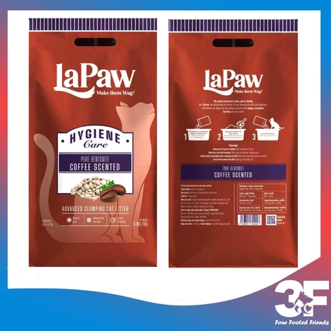 Cát Đất Sét Lapaw Dạng Tròn Mùi Cafe 10L - 5kg