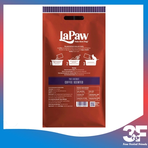 Cát Đất Sét Lapaw Dạng Tròn Mùi Cafe 10L - 5kg