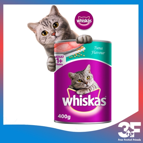 Thức Ăn Whiskas Cho Mèo Lớn Lon 400g