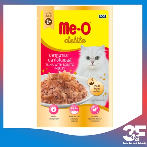 Pate Me-o Delite Dành Cho Mèo Trưởng Thành Cá Ngừ Mix Gói 70g