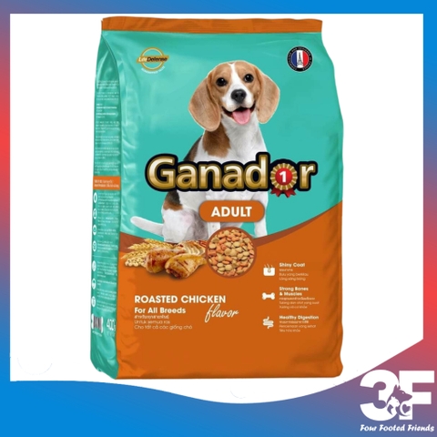 Thức Ăn Hạt Cho Chó Ganador Nhiều Vị Gói 400g