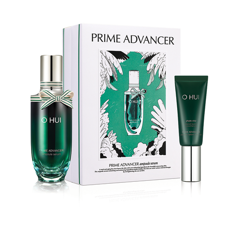 Bộ Tinh Chất Chống Lõa Hóa OHUI Prime Advancer Ampoule Serum Special Set