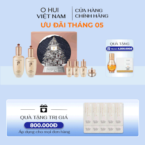 Bộ Dưỡng Da Trẻ Hóa Whoo Cheonyuldan Special Set 2023