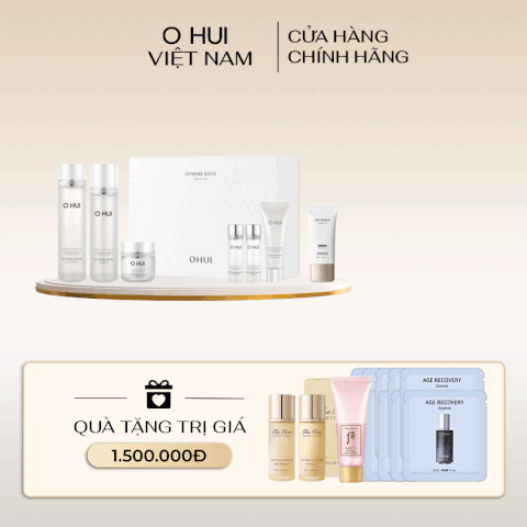 Bộ Dưỡng Da Ohui Extreme White 7pcs Special Set