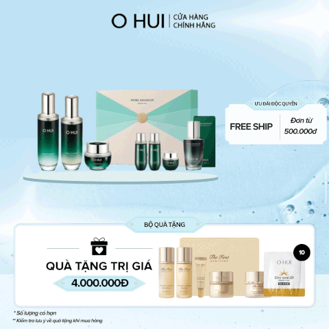 Bộ Dưỡng Da Ohui Prime Advancer 3pcs Special Set
