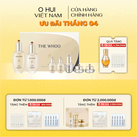 Bộ Dưỡng Da Whoo Cheongidan Pro Radiant 2pcs Set