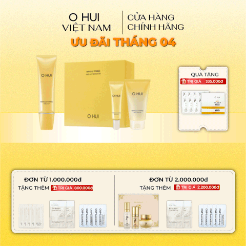 Bộ Dưỡng Sáng Da Bật Tone Ohui Miracle Daily Sun 50ml