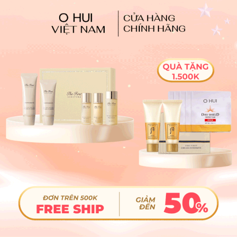 Bộ Kem Chống Nắng OHUI The First Geniture Vitamin UV Defence 2pcs Set