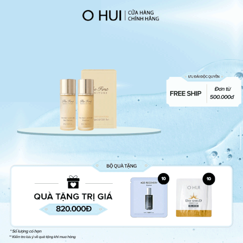 Bộ Làm Sạch OHUI The First Mini 2 pcs