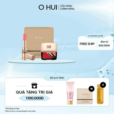 Bộ Son Dưỡng Môi OHUI The First Geniture Lipbalm Pink Set