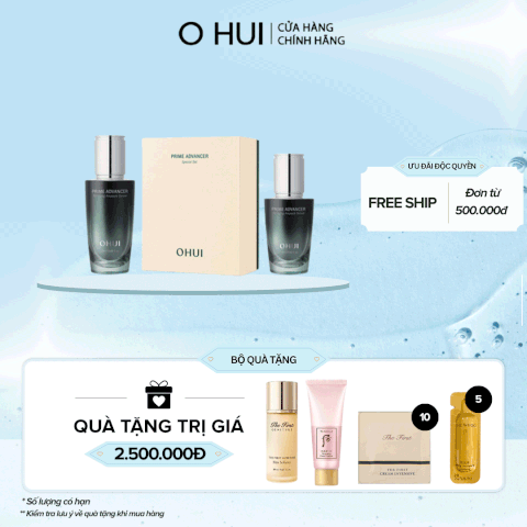 Bộ Tinh Chất Ohui Prime Advancer De Aging Ampoule Serum Special Set