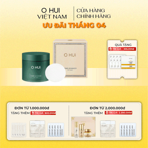 Bông Dưỡng Da Ohui Prime Advancer Skin Pad Trẻ Hóa Toàn Diện